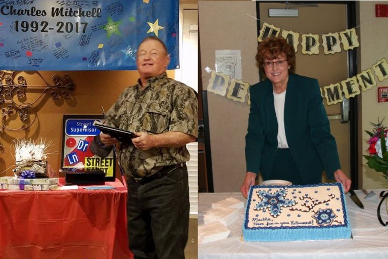Highland Village honors two longtime employees