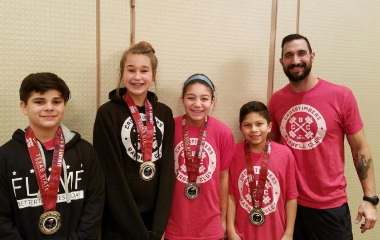 Weightlifting team brings home medals