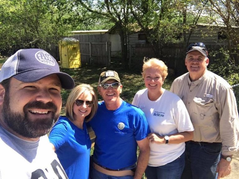 Rotarians hit the streets