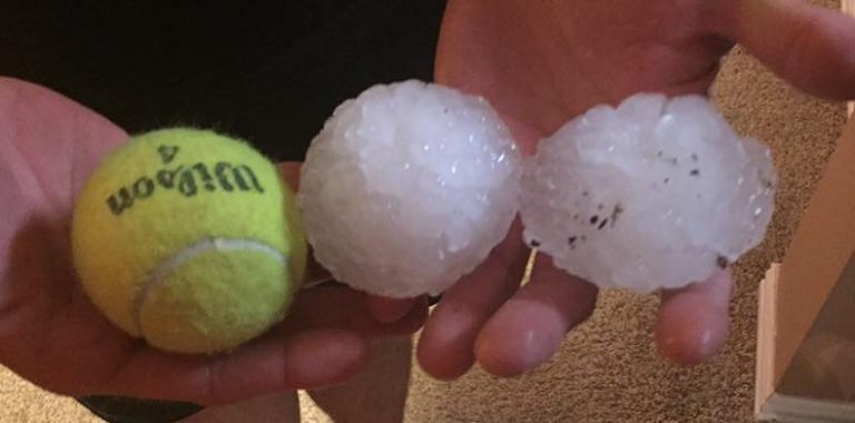 Update: Hail possible in southern Denton County