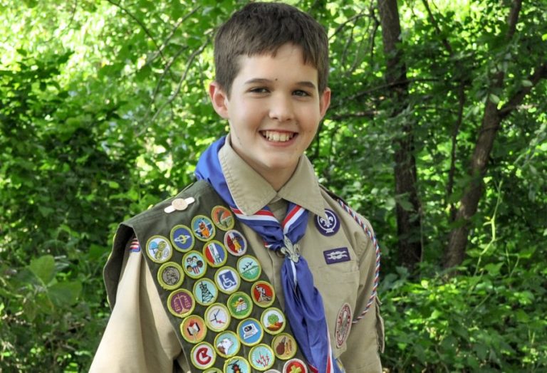 Scout earned every merit badge