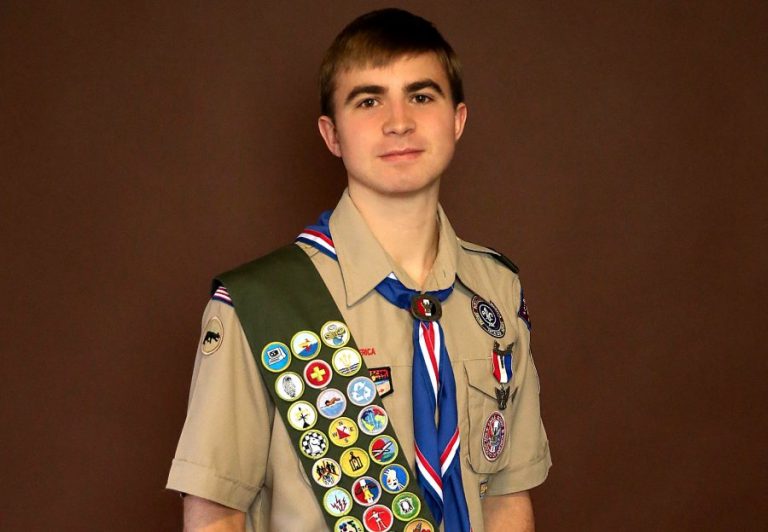 Hennes achieves Eagle Scout rank