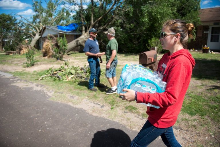 Southern Denton County helps with East Texas tornado recovery