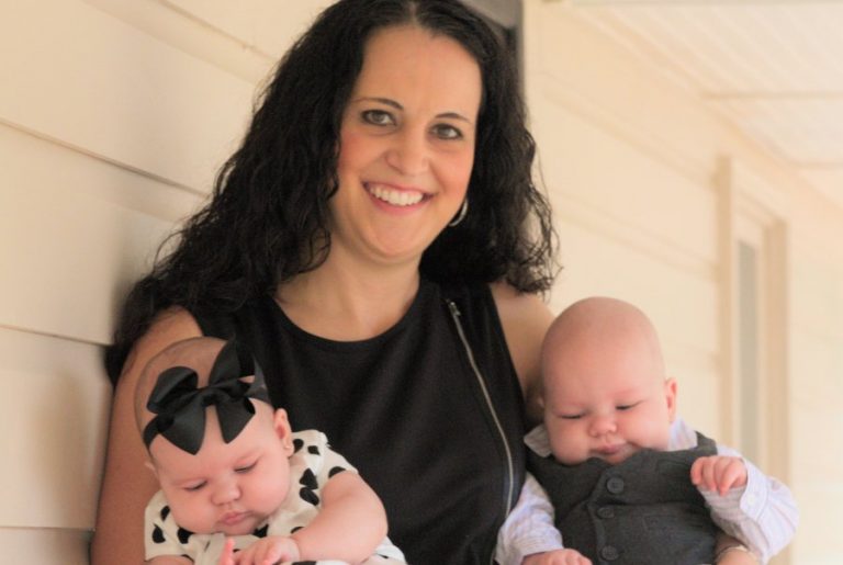 Mom of twins really delivers