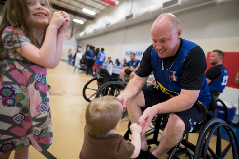 Wheelchair basketball game brings community together