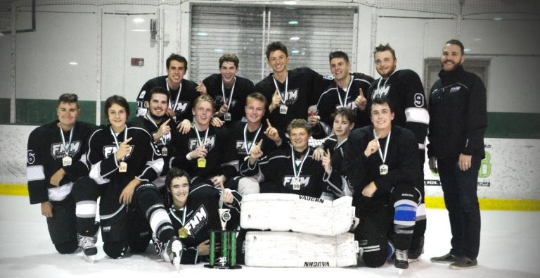 Flower Mound/Marcus varsity hockey team wins championship