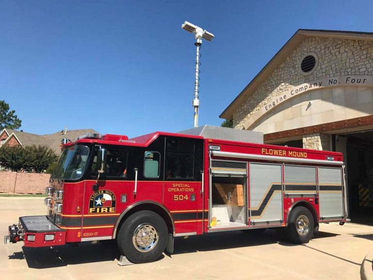 Special Operations FMFD truck returns to town