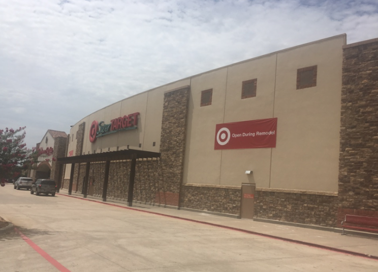 Flower Mound Target renovations are done