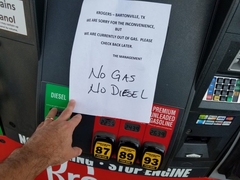 Gas shortages, price hikes affect southern Denton County