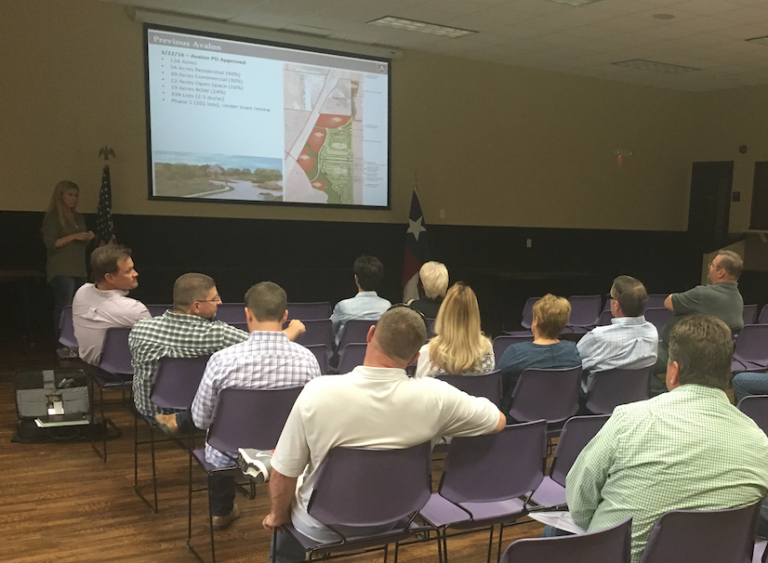 Developer gives residents look at plan for Avalon community