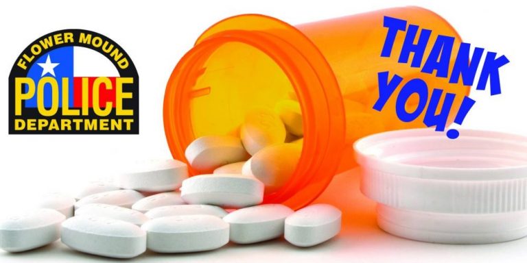 Flower Mound collected 767 pounds of drugs on National Take-Back Day