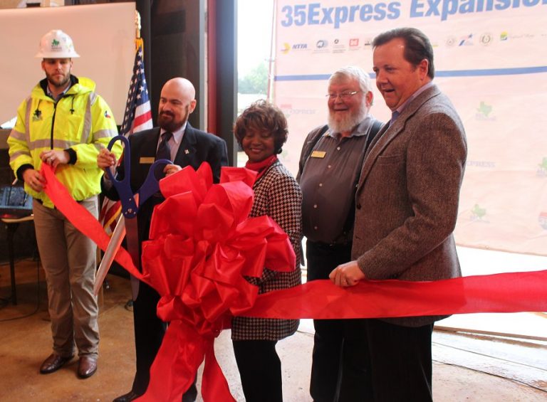 TxDOT cuts ribbon on Phase 1 of 35Express project