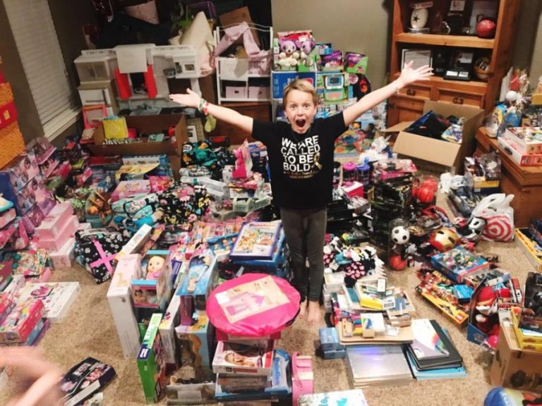 Toy drive goes into overdrive