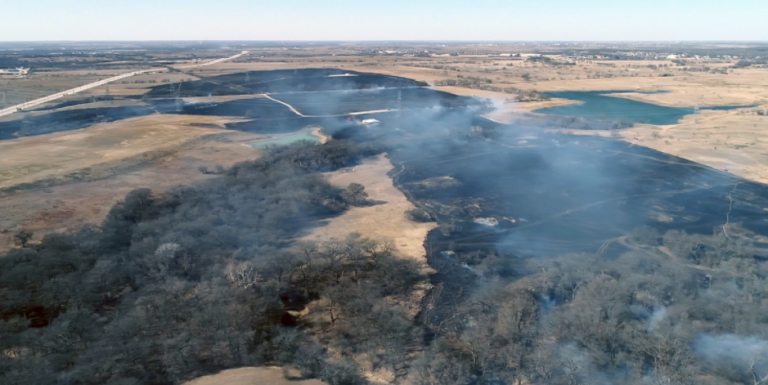 FMFD investigating cause of Monday’s huge grass fire