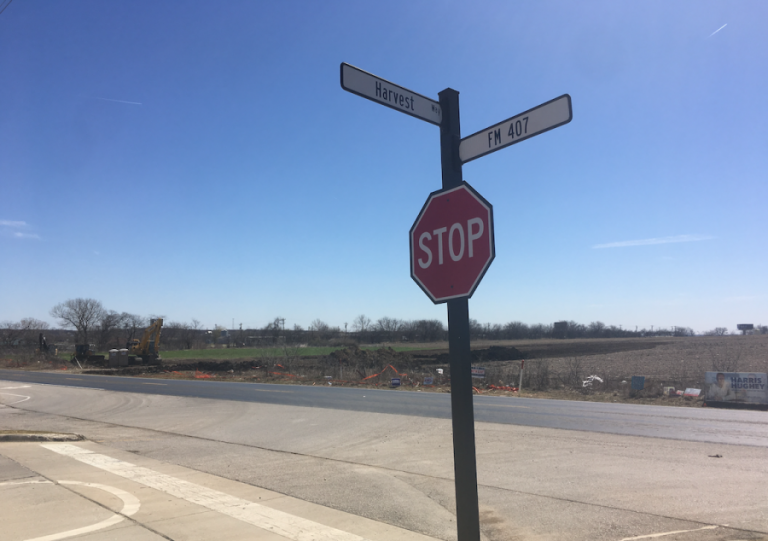 Traffic light coming soon to Harvest Way and FM 407