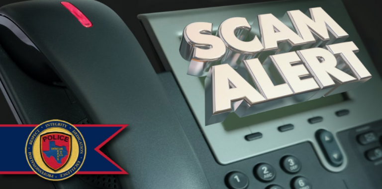 Denton police warn residents about phone scam