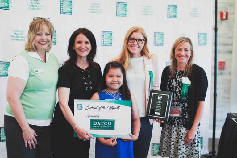 Chamber recognizes school, student of the month