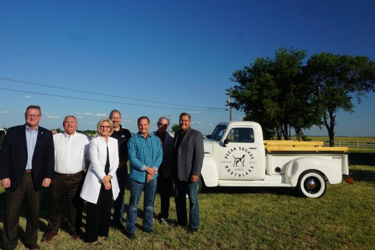 Hillwood breaks ground on Pecan Square in Northlake