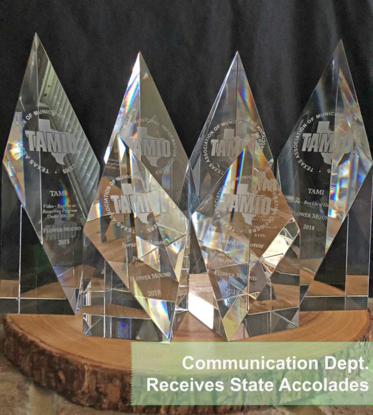 Flower Mound Communications receives awards at state conference