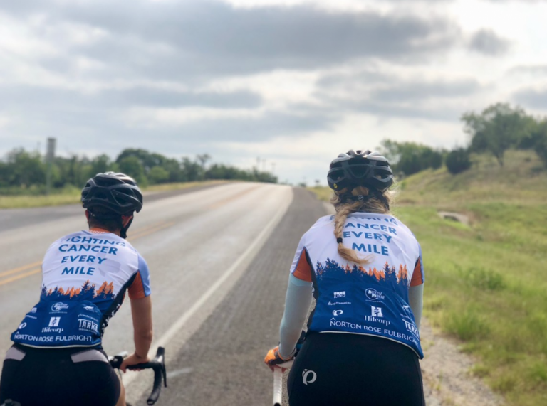 UT cyclists riding through Denton County on world’s longest charity ride