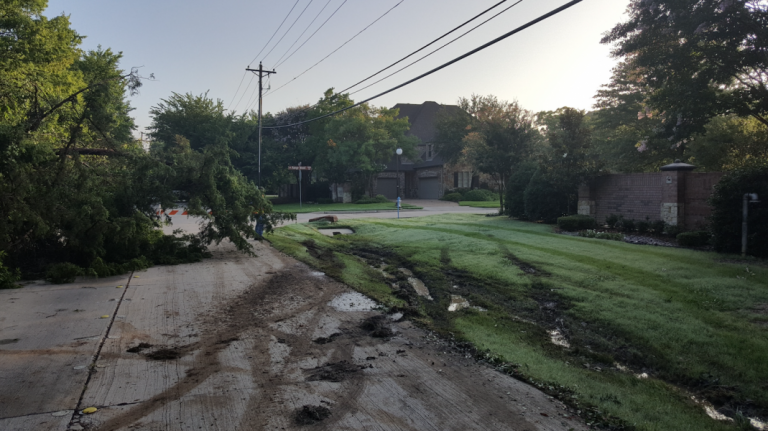 Flower Mound, Highland Village cleaning up after storm
