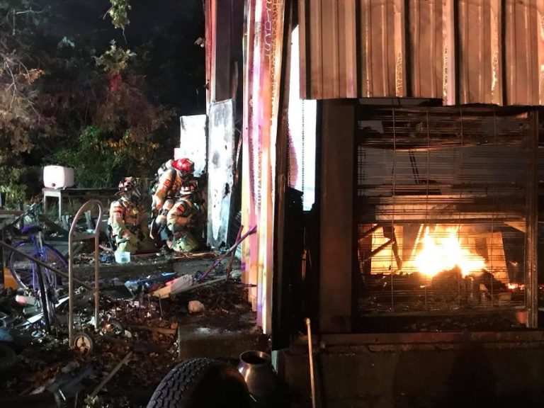 Argyle firefighters encounter explosions while dousing metal shop