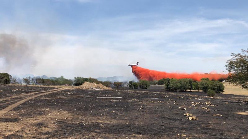 Local firefighters deployed to wildfire near Waco - Cross Timbers ...
