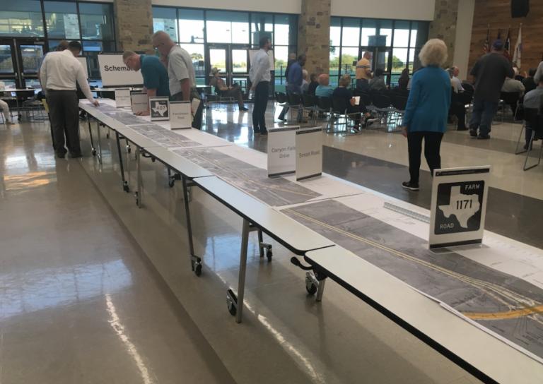 Residents get first look at proposed Hwy 377 expansion
