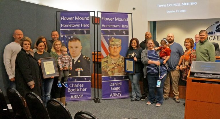 Flower Mound honors two Hometown Heroes