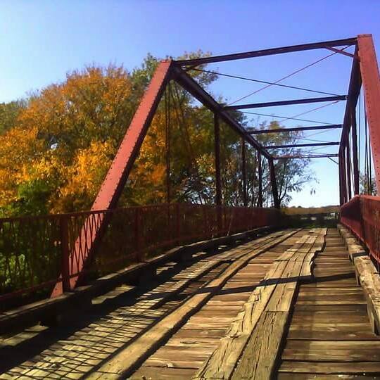 Sewer overflows in Hickory Creek near Old Alton Bridge