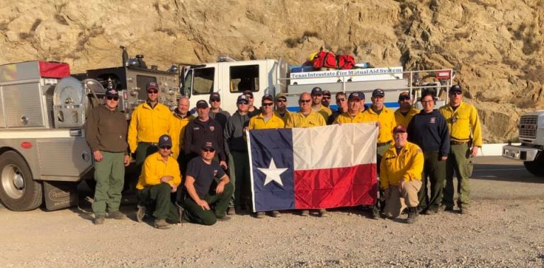 Flower Mound firefighters returning from California wildfire