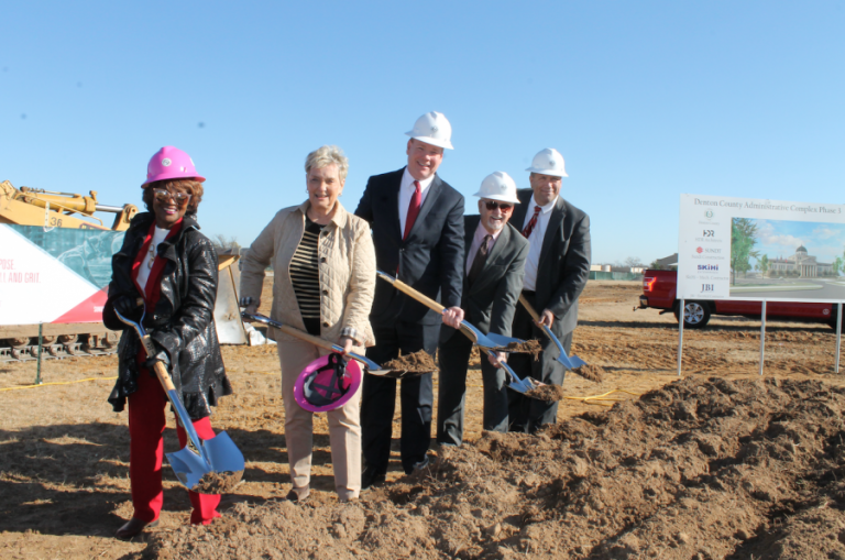 Denton County breaks ground on future courthouse