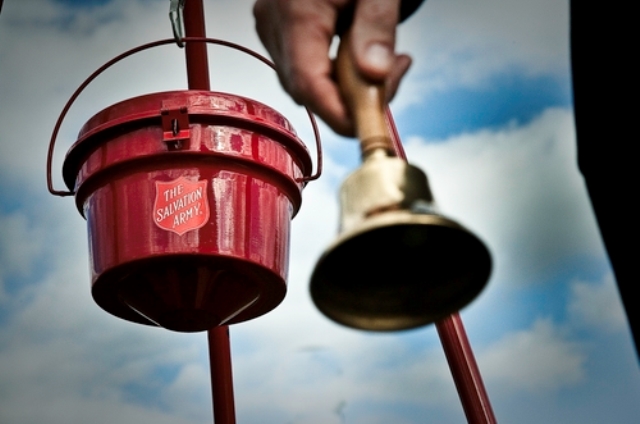 Flower Mound, Highland Village mayors accept red kettle challenge