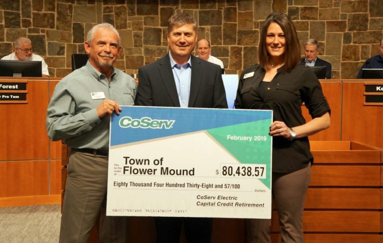 CoServ presents Flower Mound with $80k credit check