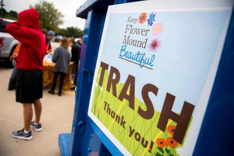 Keep Flower Mound Beautiful’s Fall Trash-Off to be socially distant