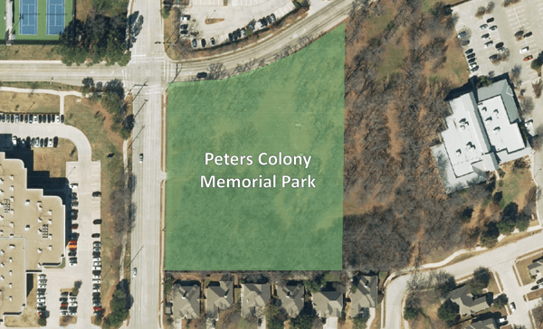 Design ideas for Peters Colony Memorial Park to be presented Thursday