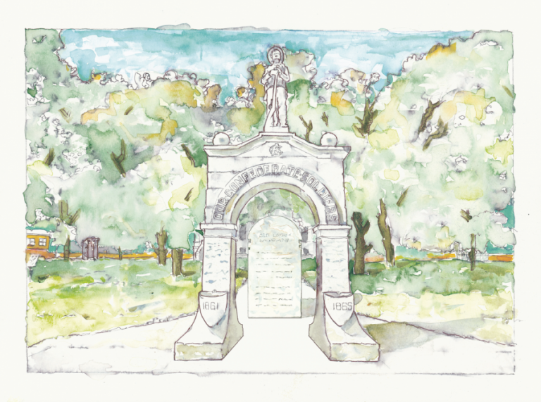 Denton County reveals plans for Confederate monument