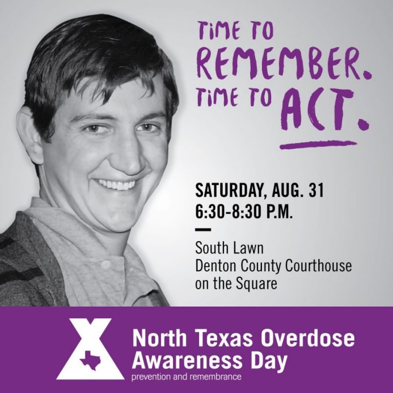Overdose awareness event set for Saturday in Denton