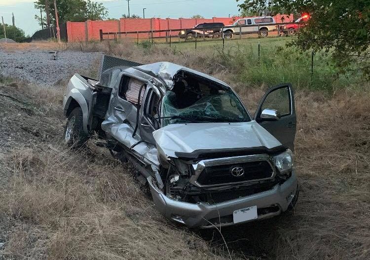Truck-train crash injures one in Flower Mound