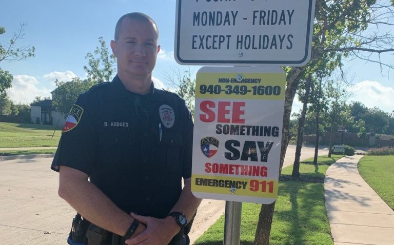 Argyle police post ‘See Something, Say Something’ signs