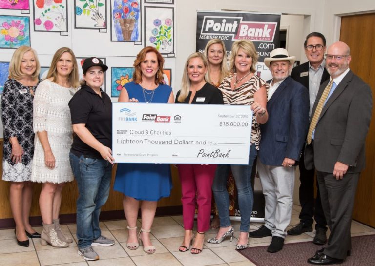 $18k grant awarded to Cloud 9 Charities