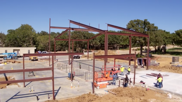 Construction going vertical on Flower Mound’s Fire Station No. 7