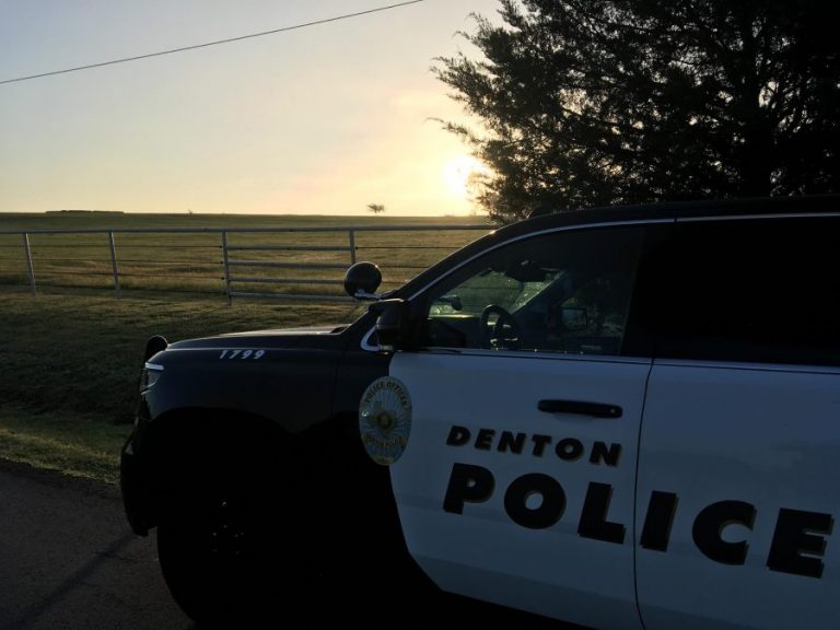 Denton police shoot suspect who fired gun at them