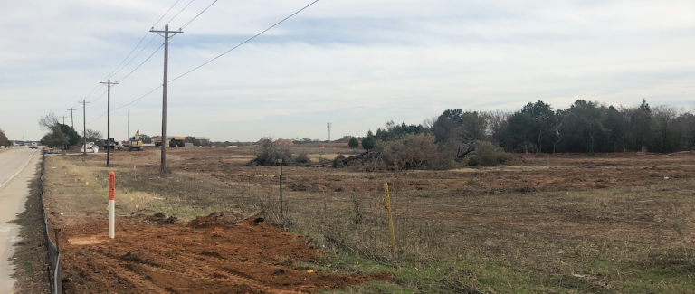 Land clearing begins on Vickery Park