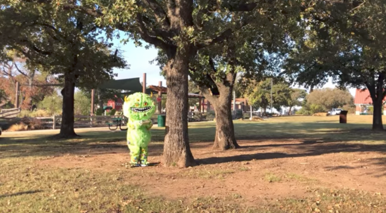 ‘The Flower Moundster’ hides treasure at local parks