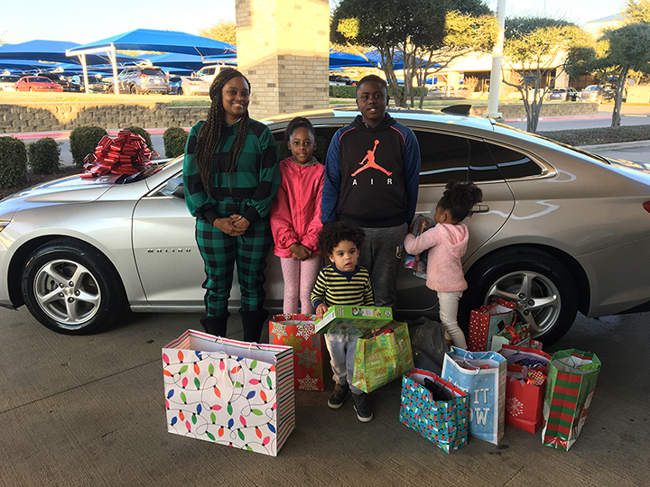 Local single mom receives donated car