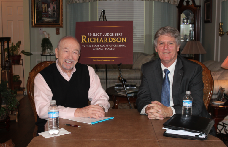 Weir: Richardson running for re-election to Texas Court of Criminal Appeals