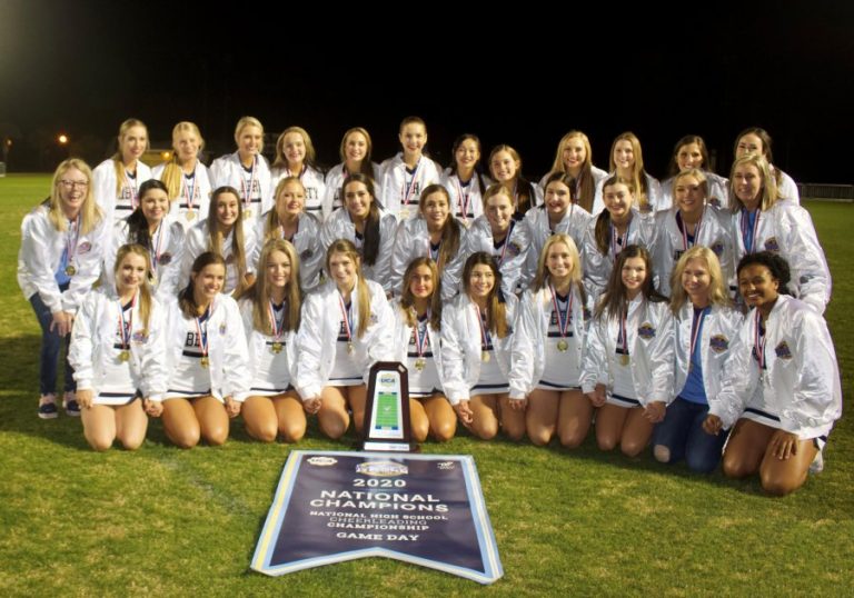 Liberty Christian cheerleaders win national championship