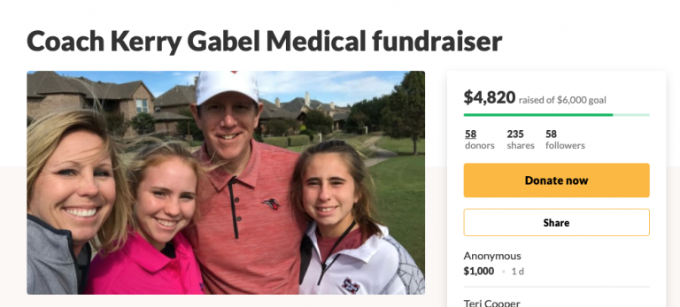 Fundraiser, auction set up for Marcus coach with cancer