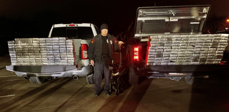 Lewisville police seize nearly 600 pounds of meth